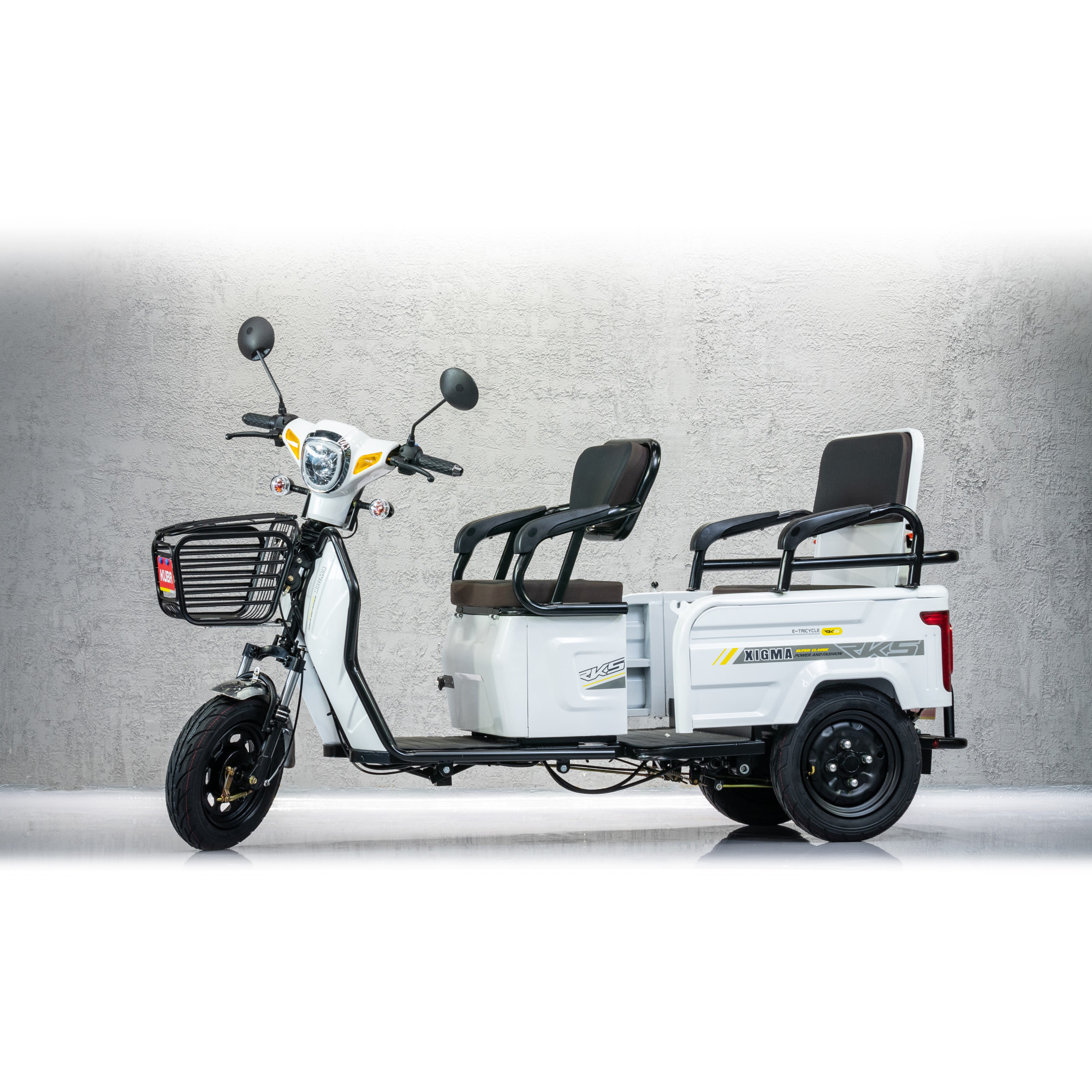 Tricicleta electrica cu doua locuri Xigma 